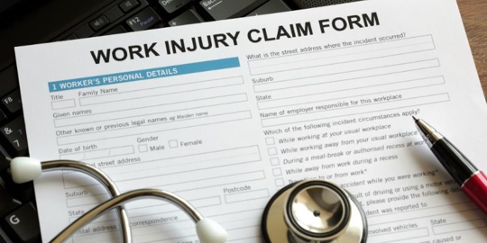 Work Injury Claim Form